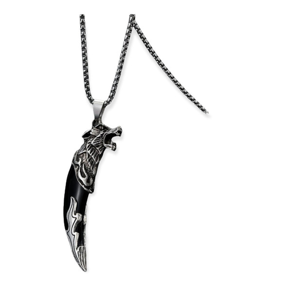 𝅺fang Charm Necklace - Picture 3 of 3